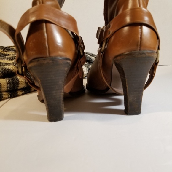 Cognac Western Boot size 7 - Picture 2 of 8